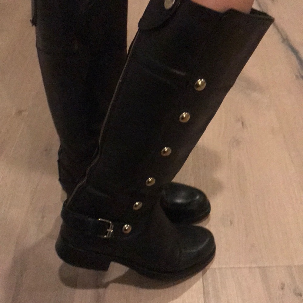 Steve Madden OLSTEN Black riding boot 6.5